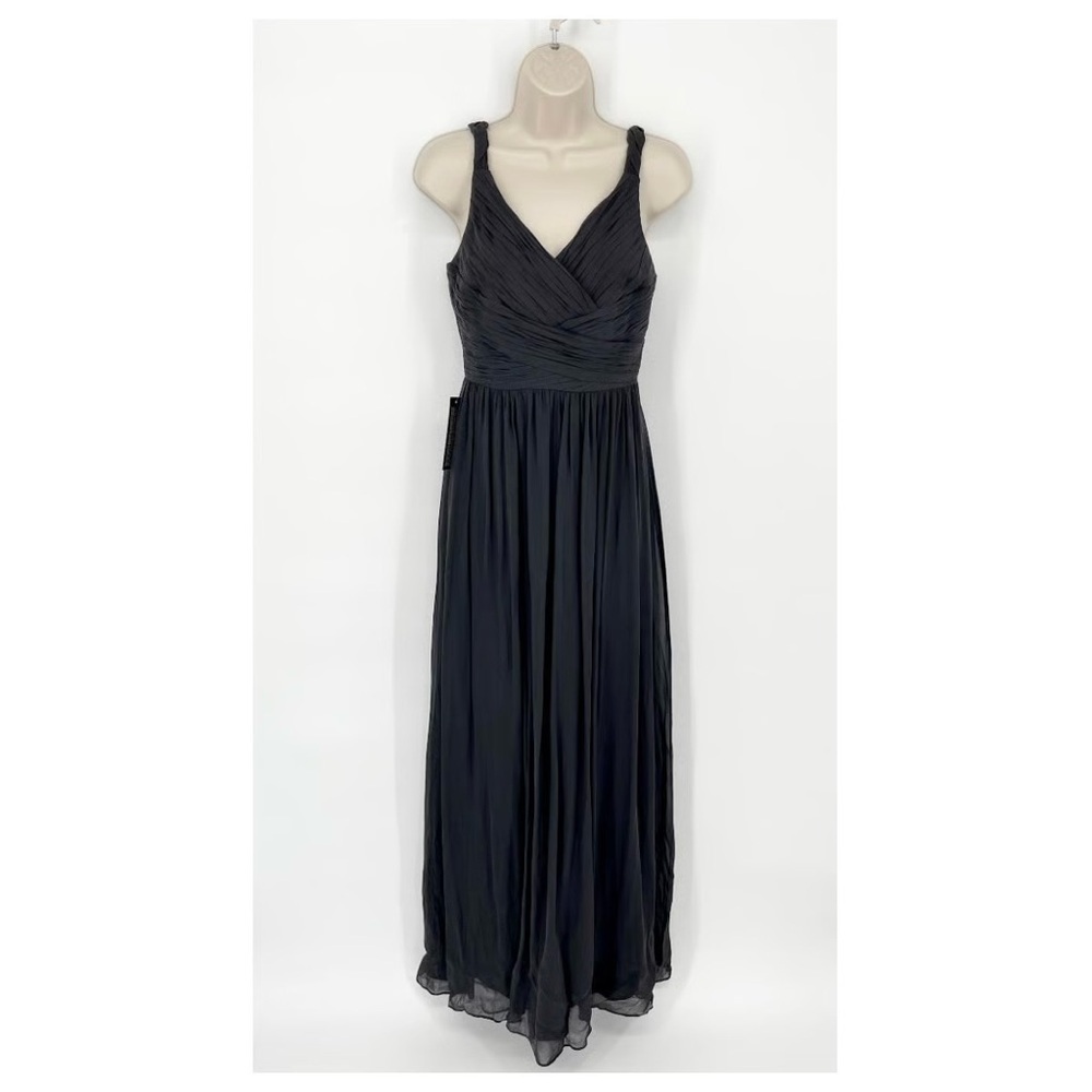 Ann Taylor Black 100% Silk Dress